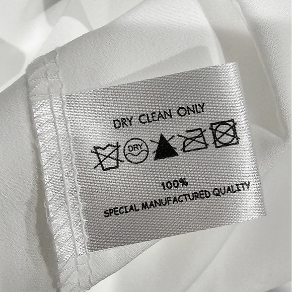 Kkamang White Hi Low Midi Shirt Dress Korean Fashion Size XL - Picture 8 of 8